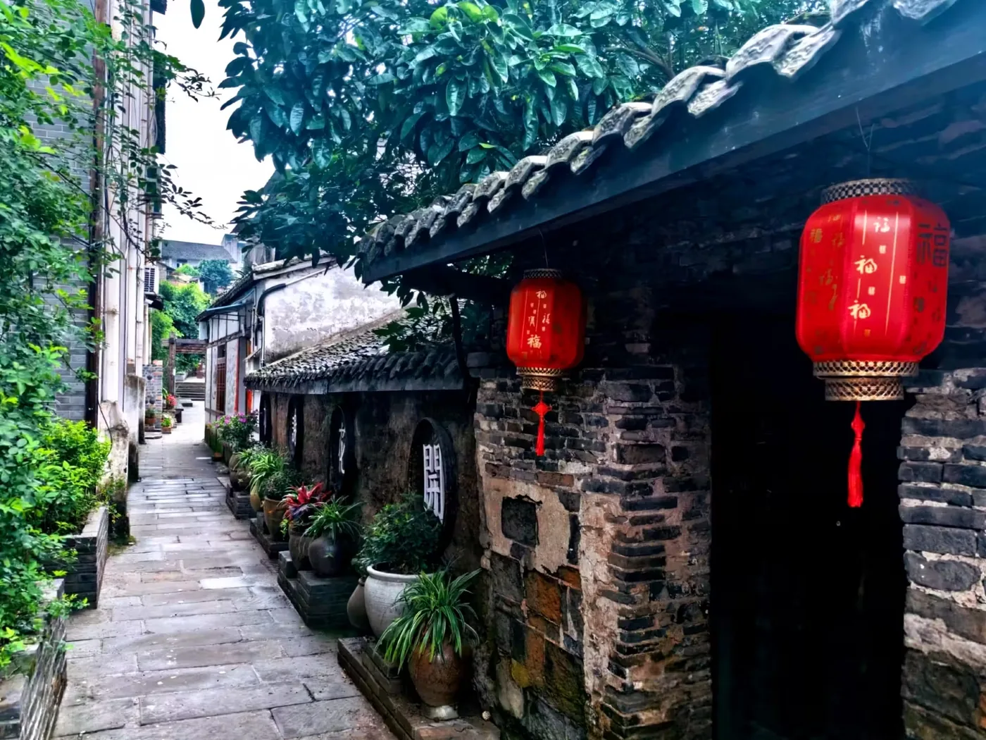 赵化古镇实景图片