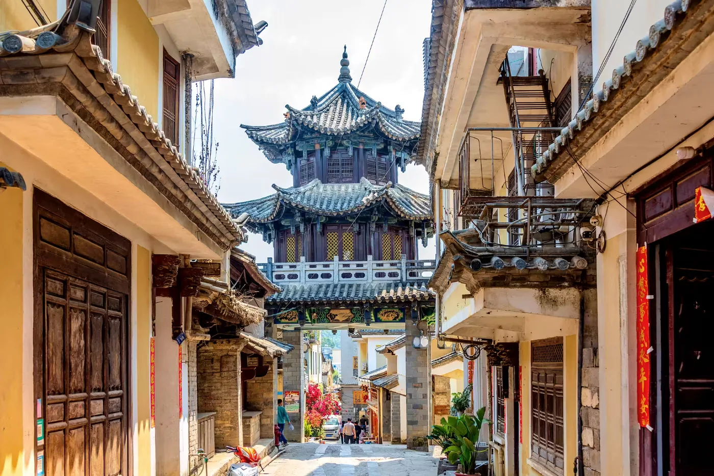 碧溪古镇实景图片
