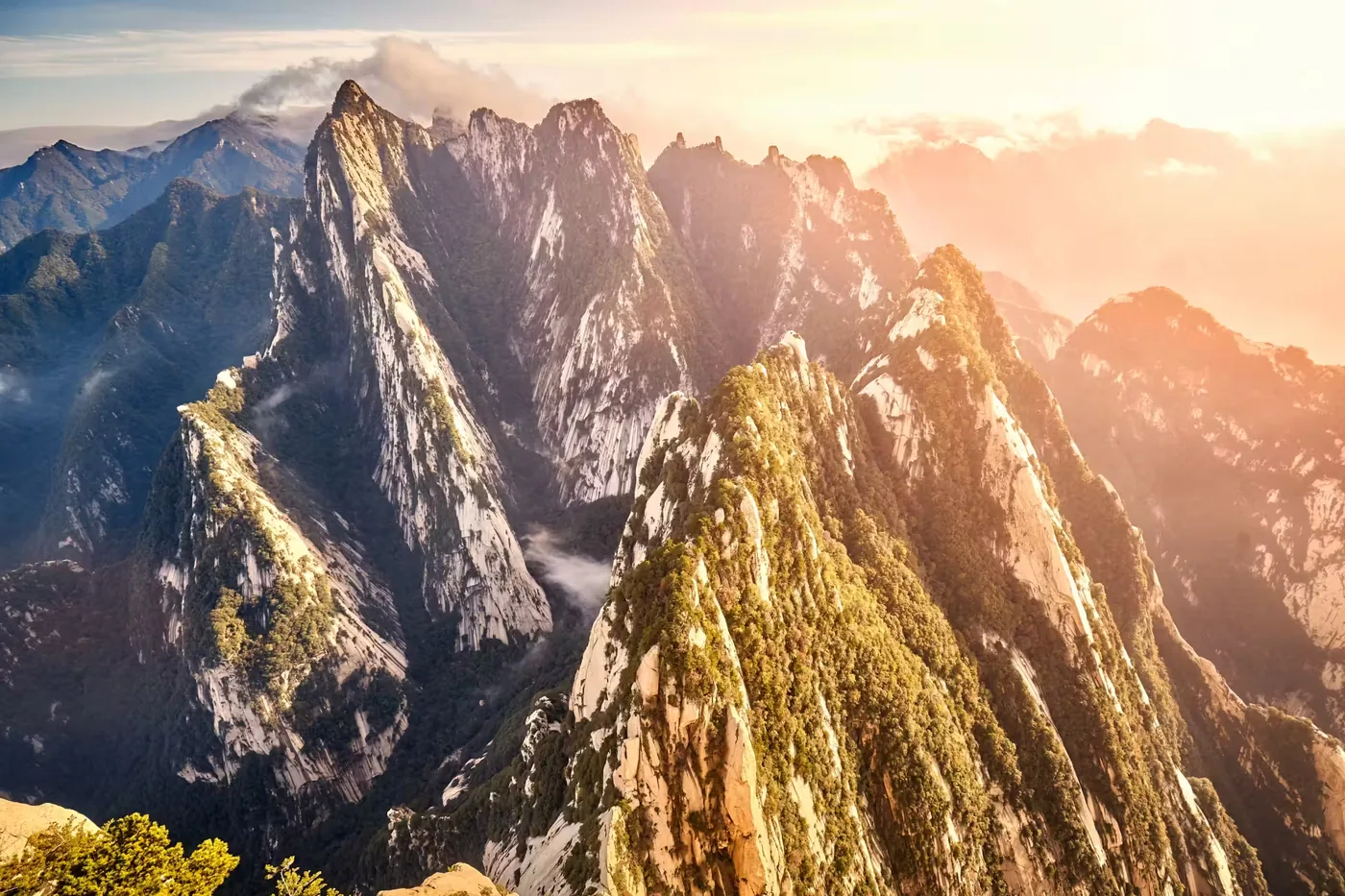 华山风景图片