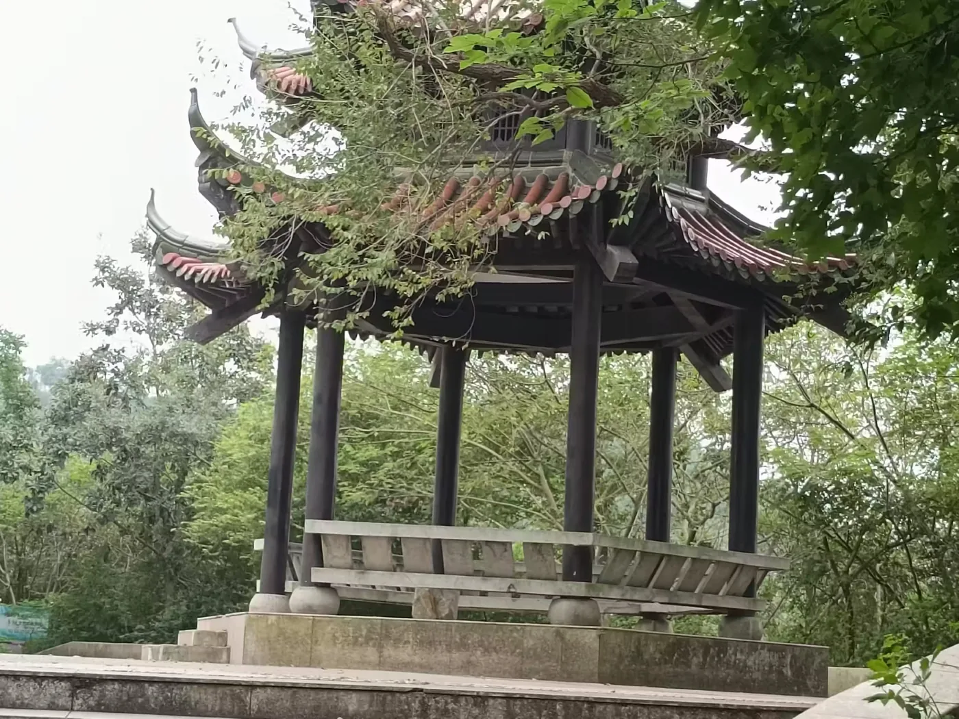 螺蛳山公园实景图片