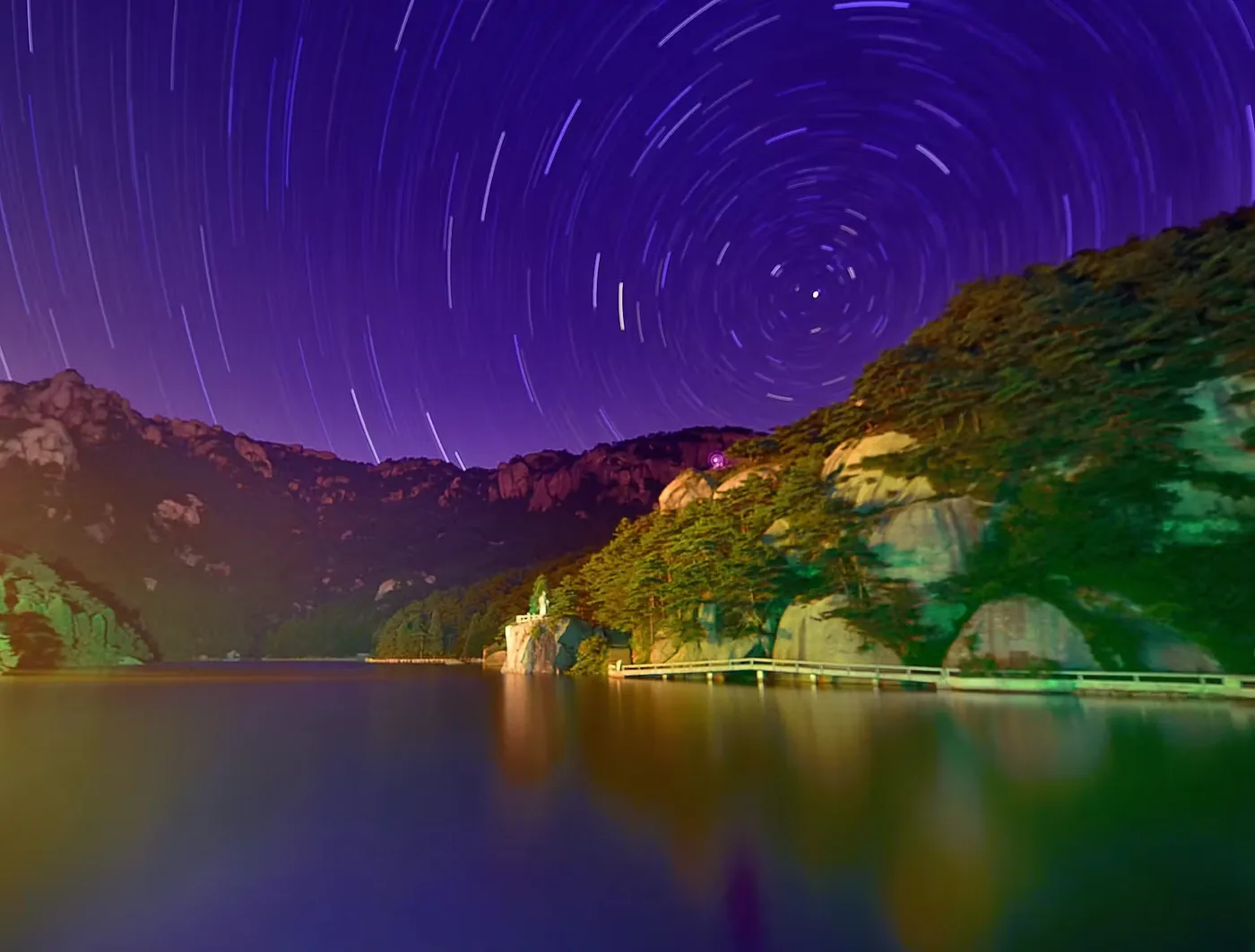 天柱山风景图片
