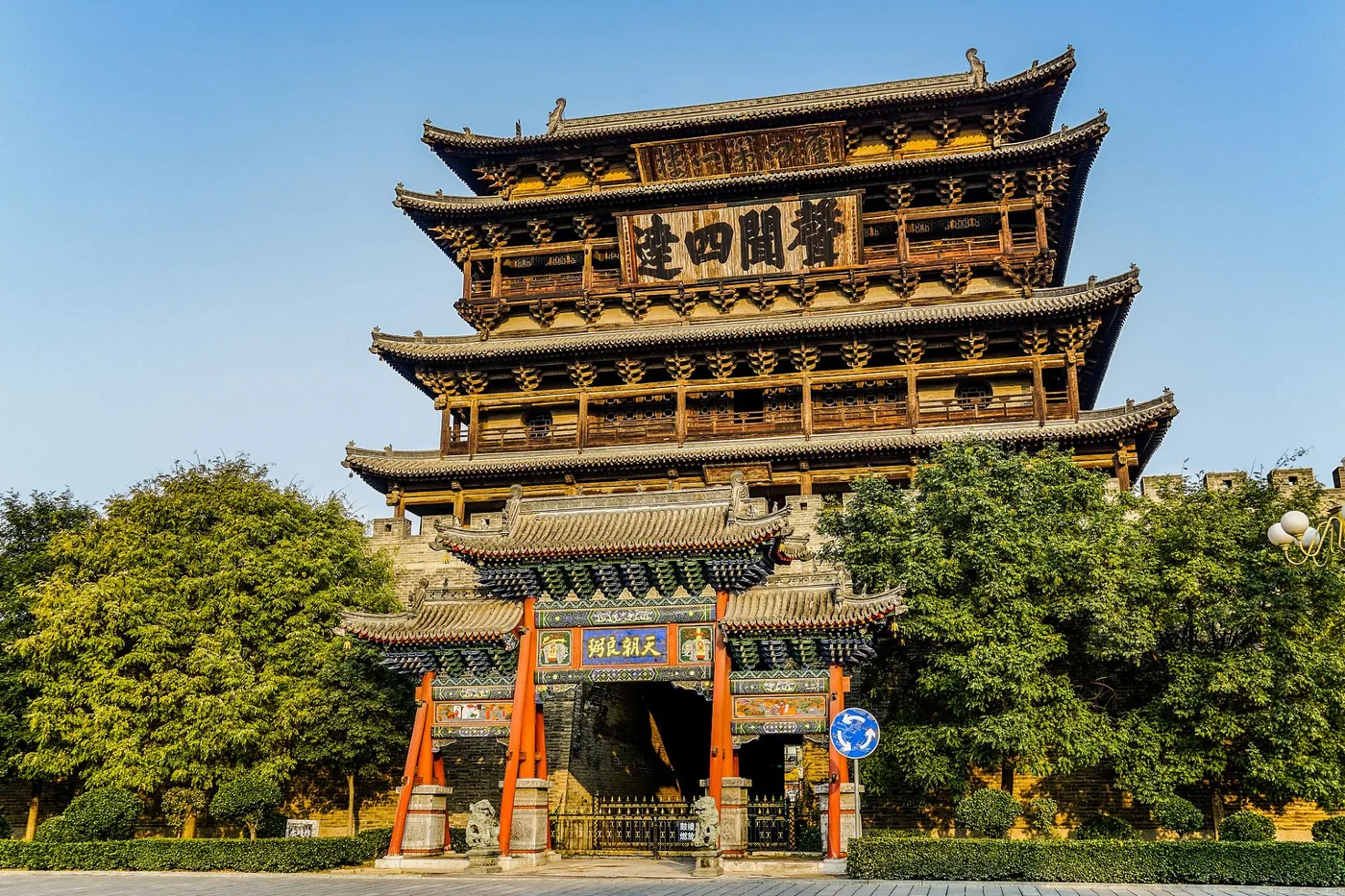 边靖楼实景图片