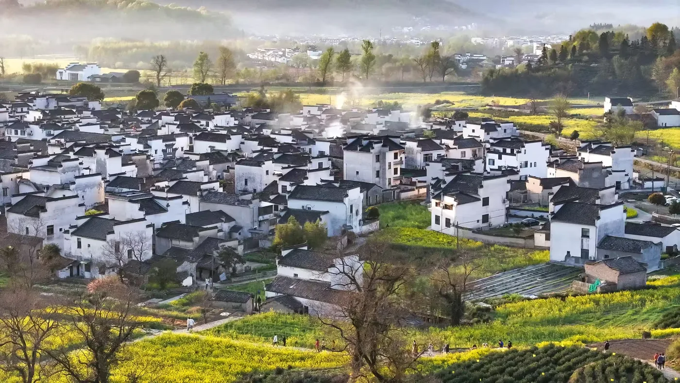 卢村木雕楼实景图片