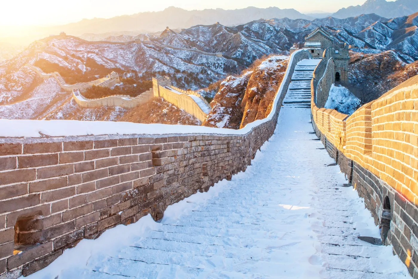 八达岭长城风景图片