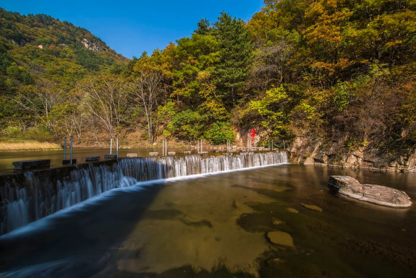 七里峪风景图片