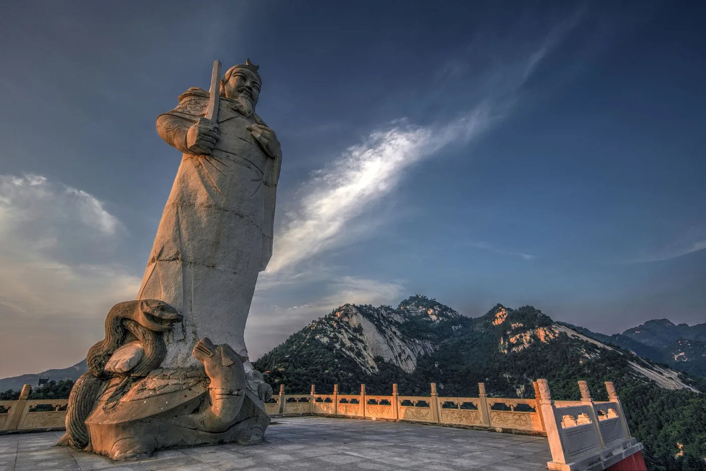 北武当山实景图片
