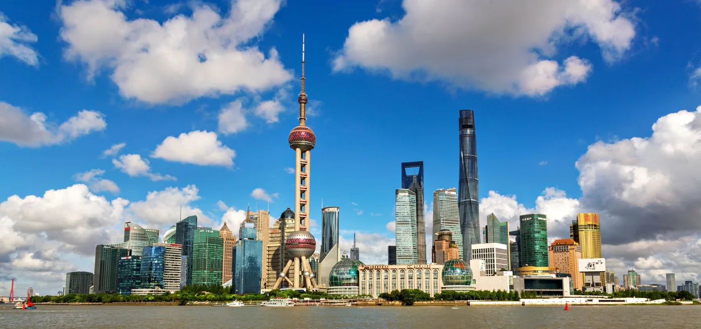 东方明珠广播电视塔实景图片