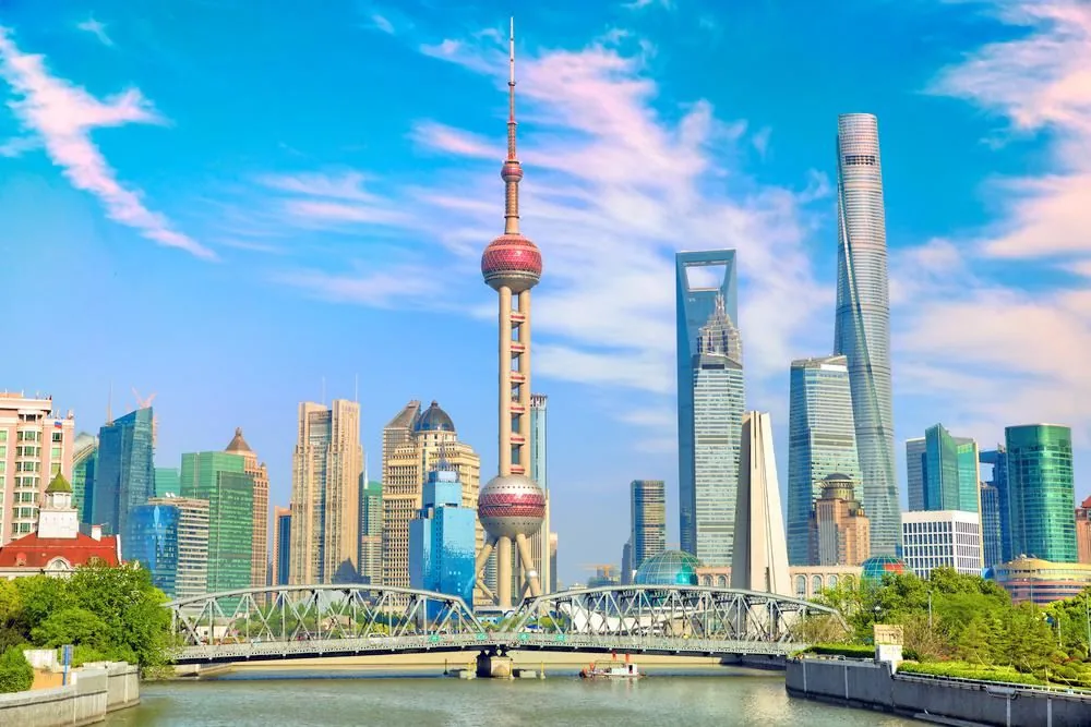 东方明珠广播电视塔风景图片
