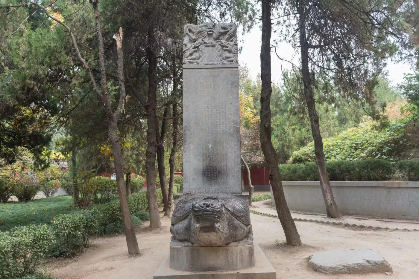汤王陵实景图片