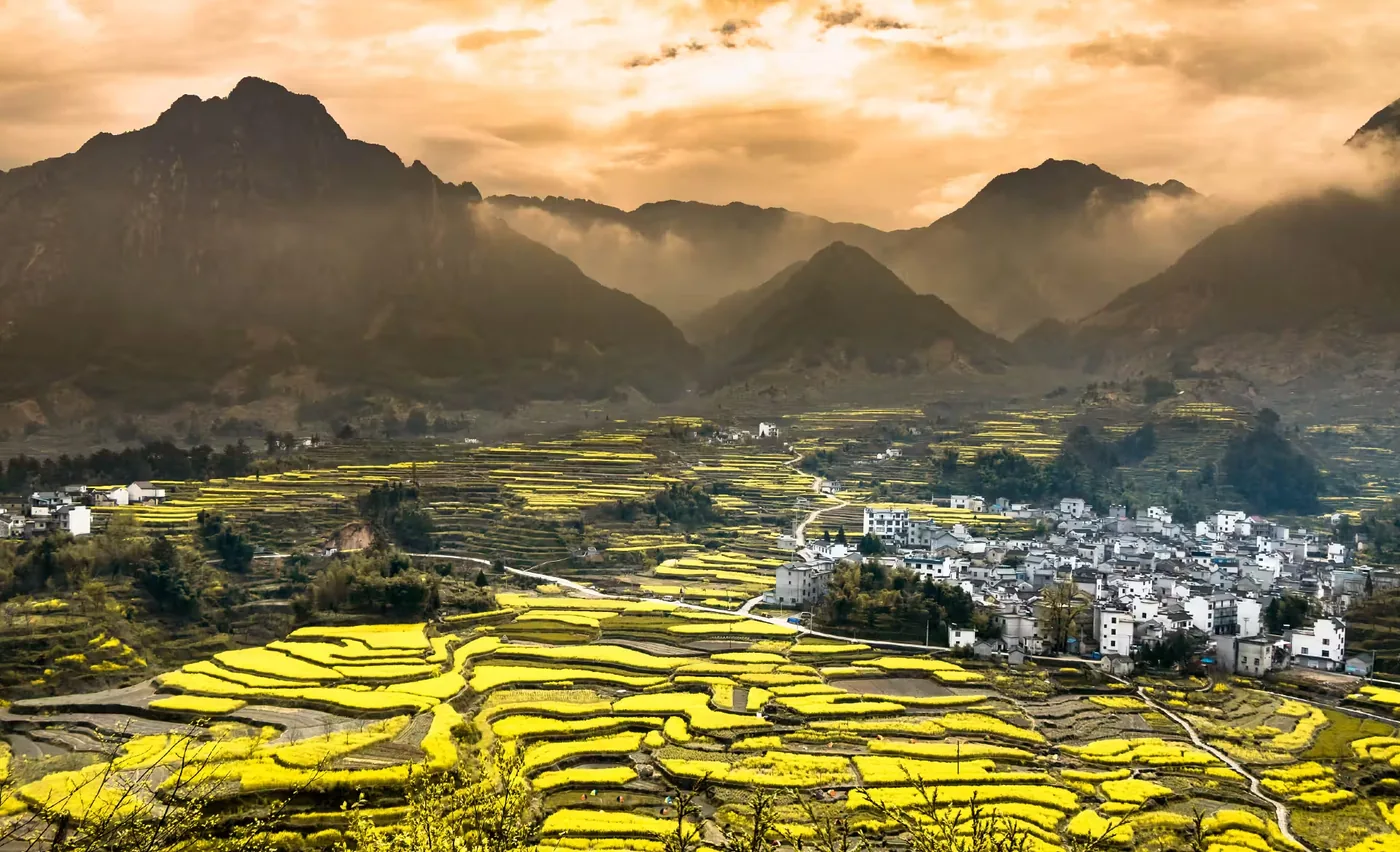 敬亭山风景图片