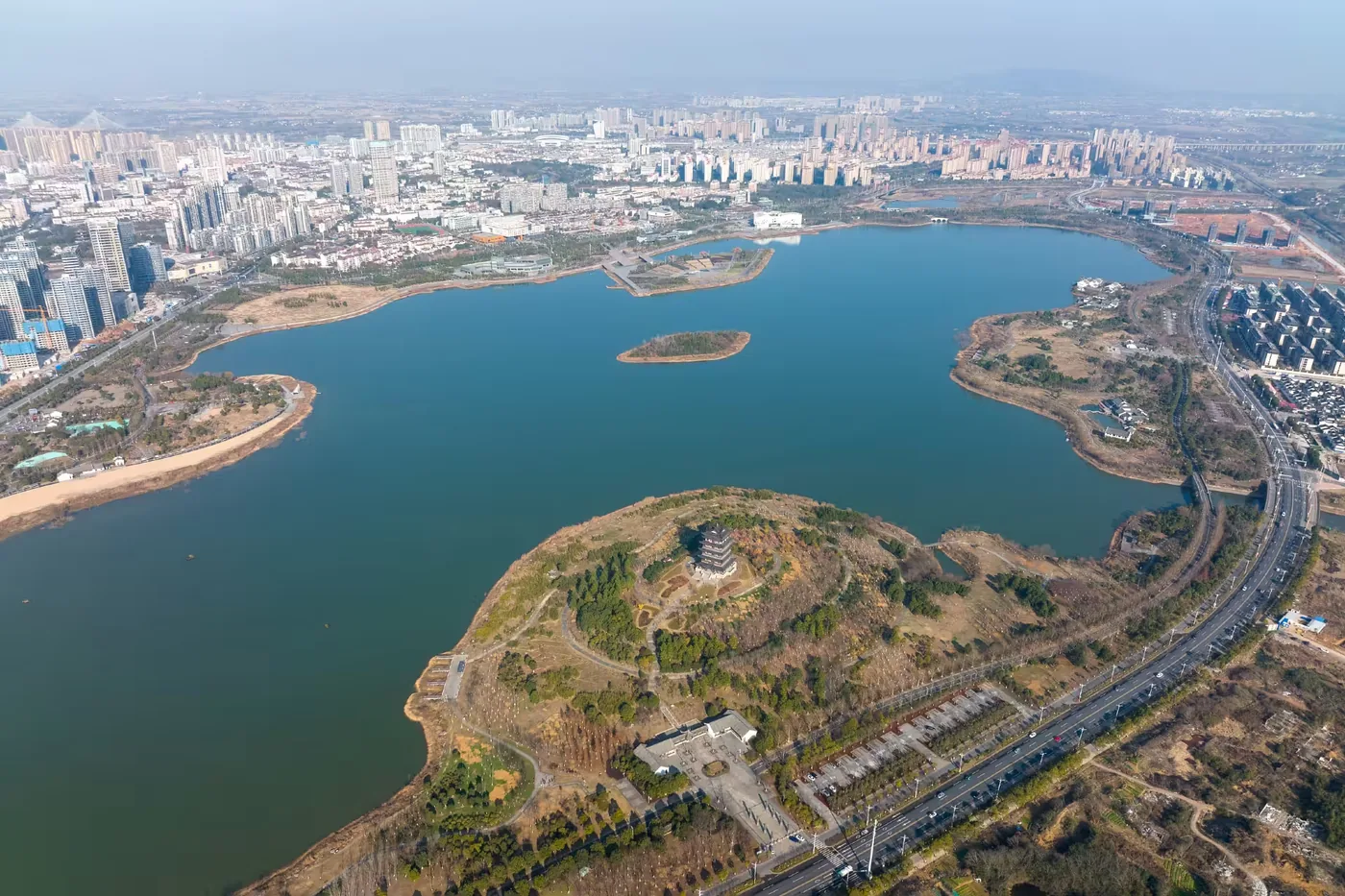 宛陵湖风景区实景图片