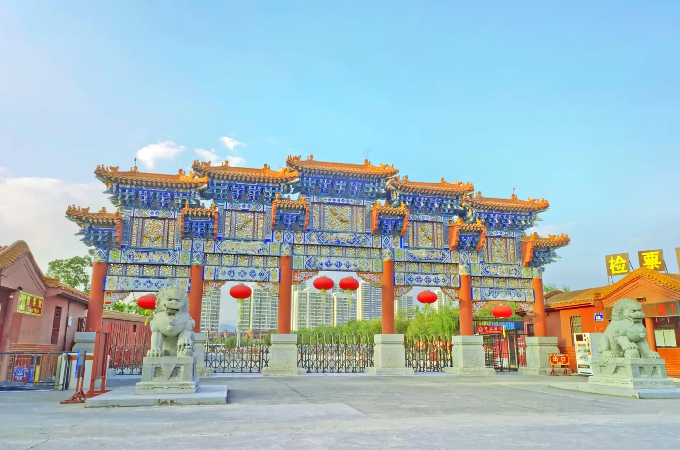 厦门同安影视城实景图片