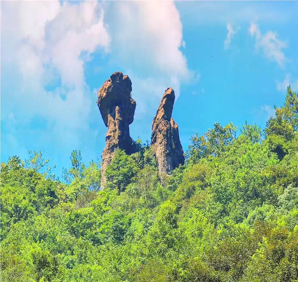 瑞云山森林公园实景图片