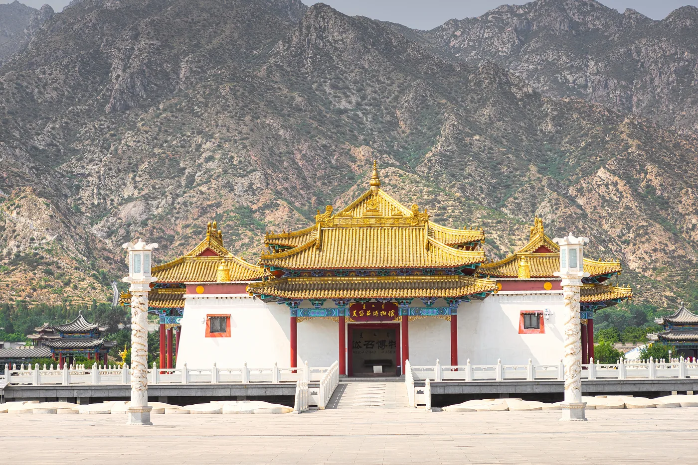 美岱召实景图片