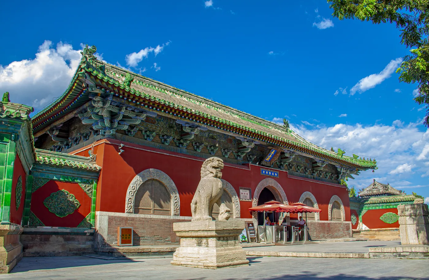 隆兴寺风景图片