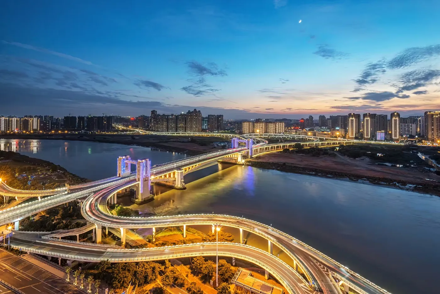 安平桥风景图片