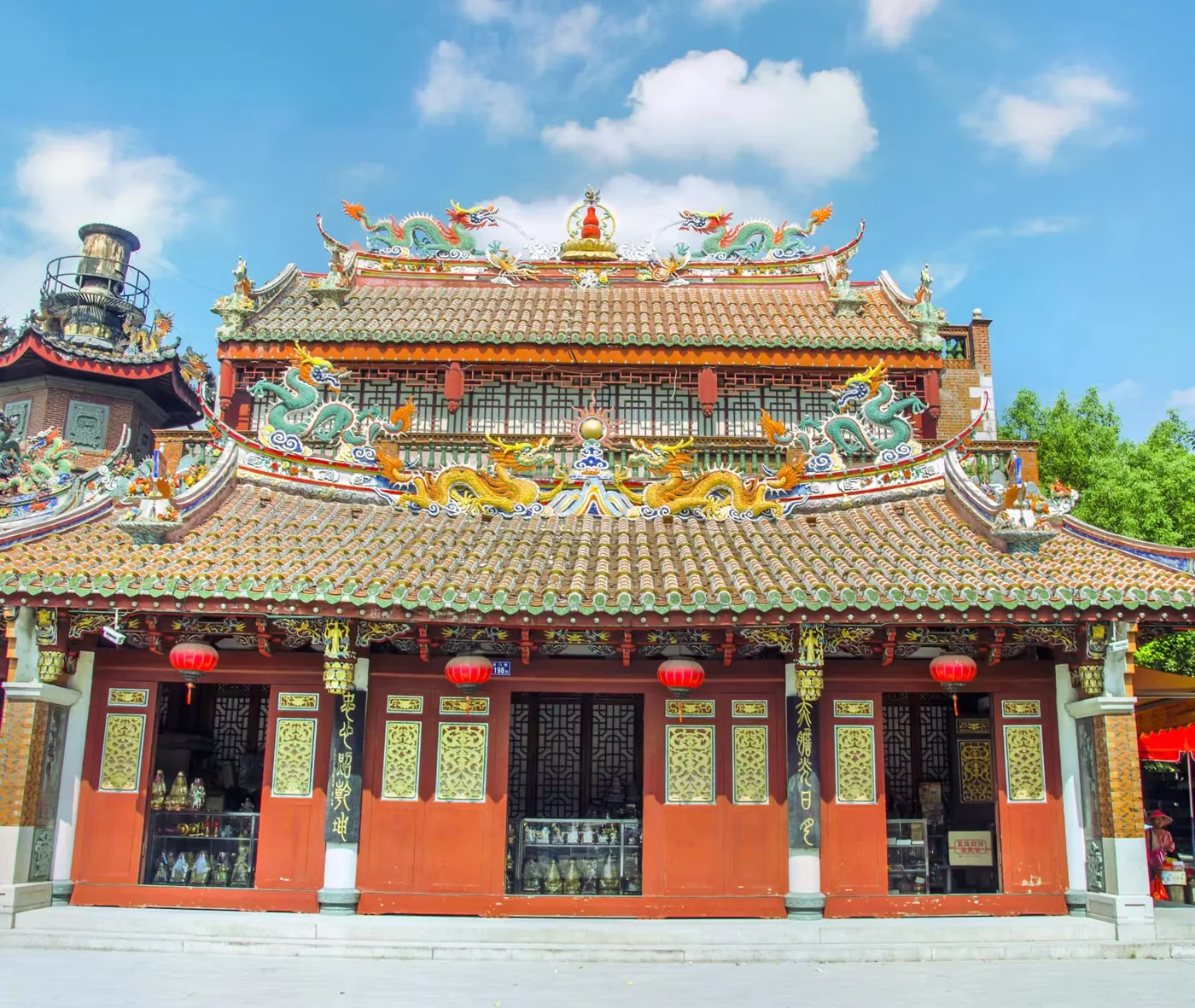 关岳庙实景图片
