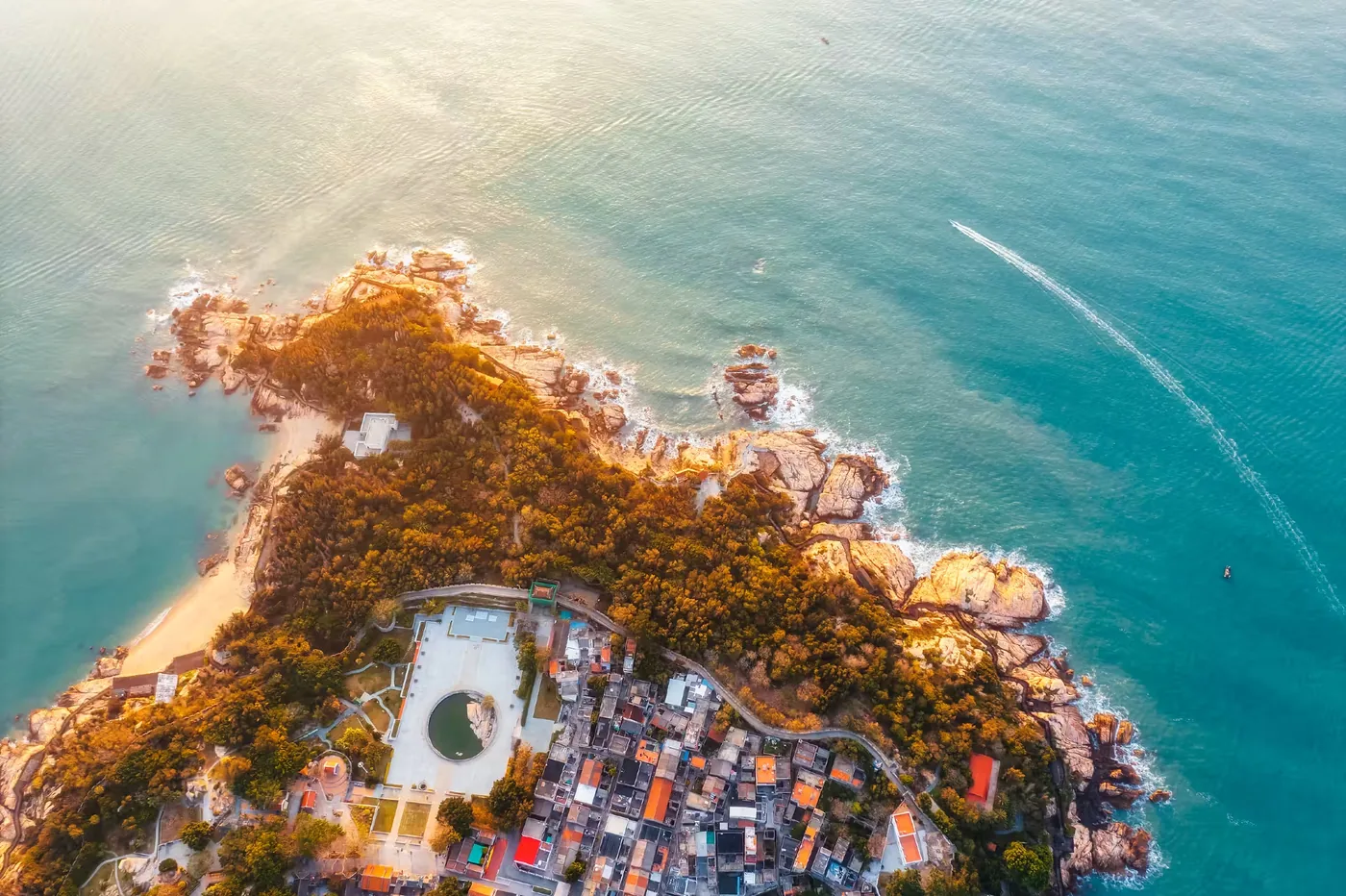 东山岛实景图片