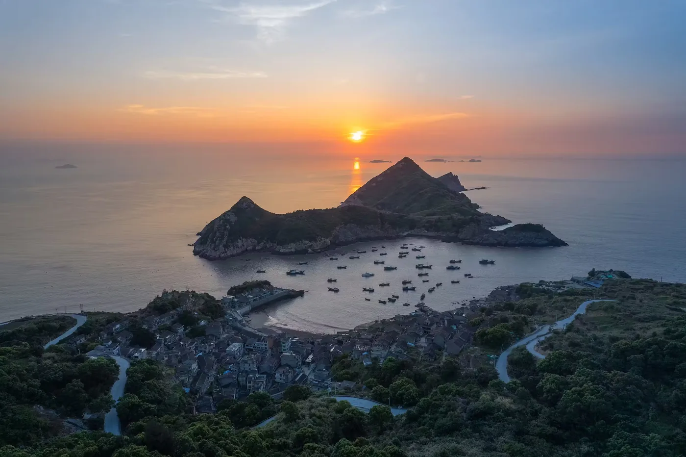 大嵛山岛实景图片