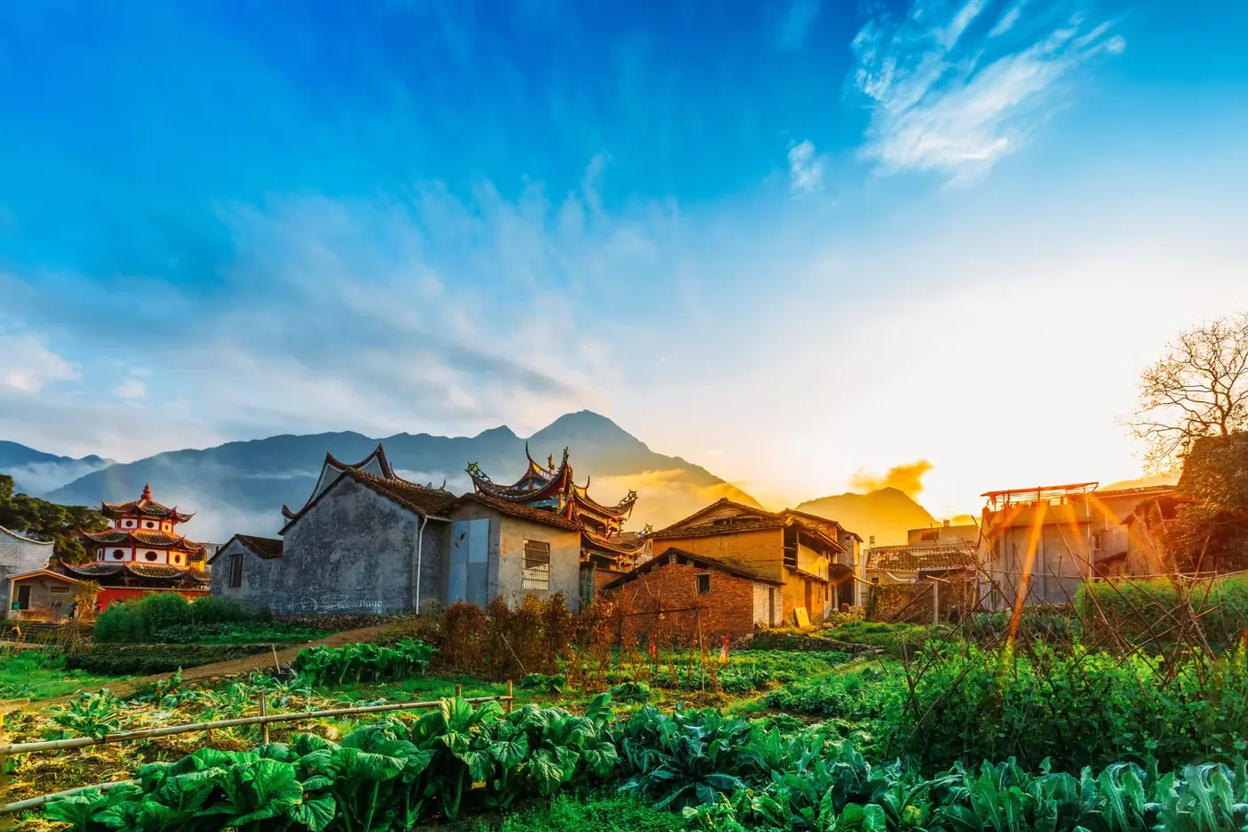 霍童古镇实景图片
