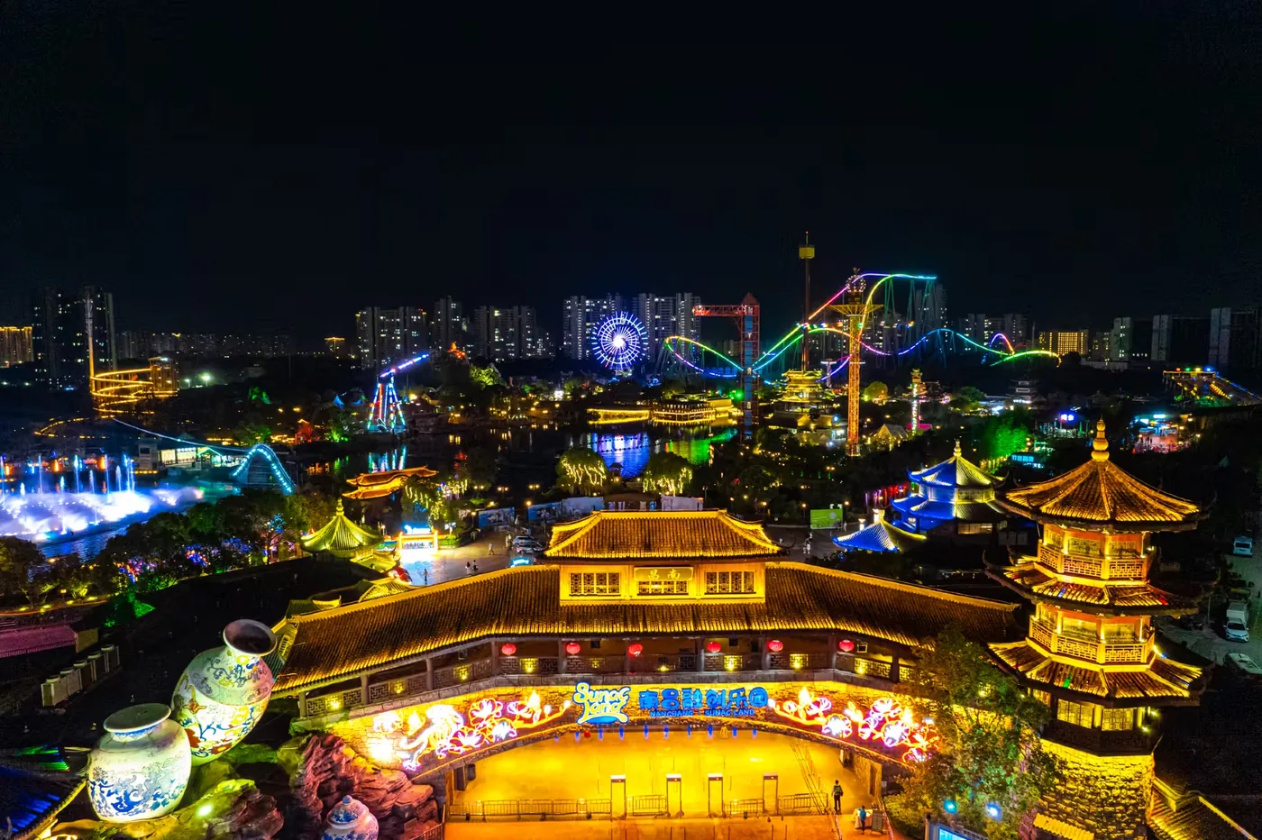 南昌融创乐园实景图片