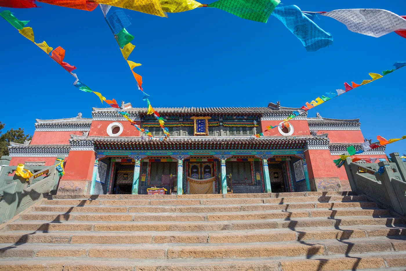 库伦三大寺实景图片