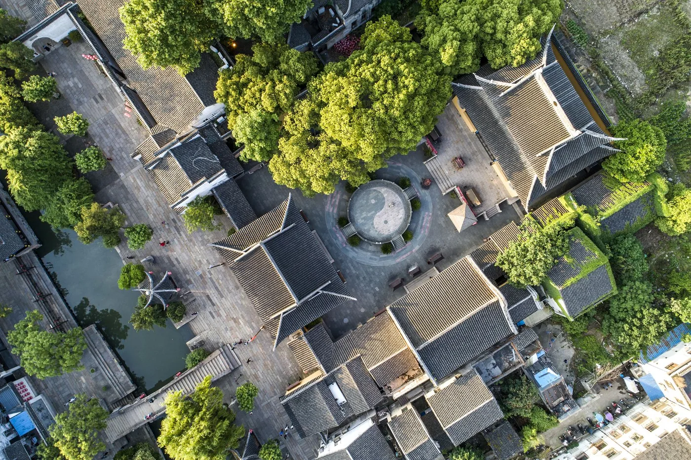 上清古镇风景图片