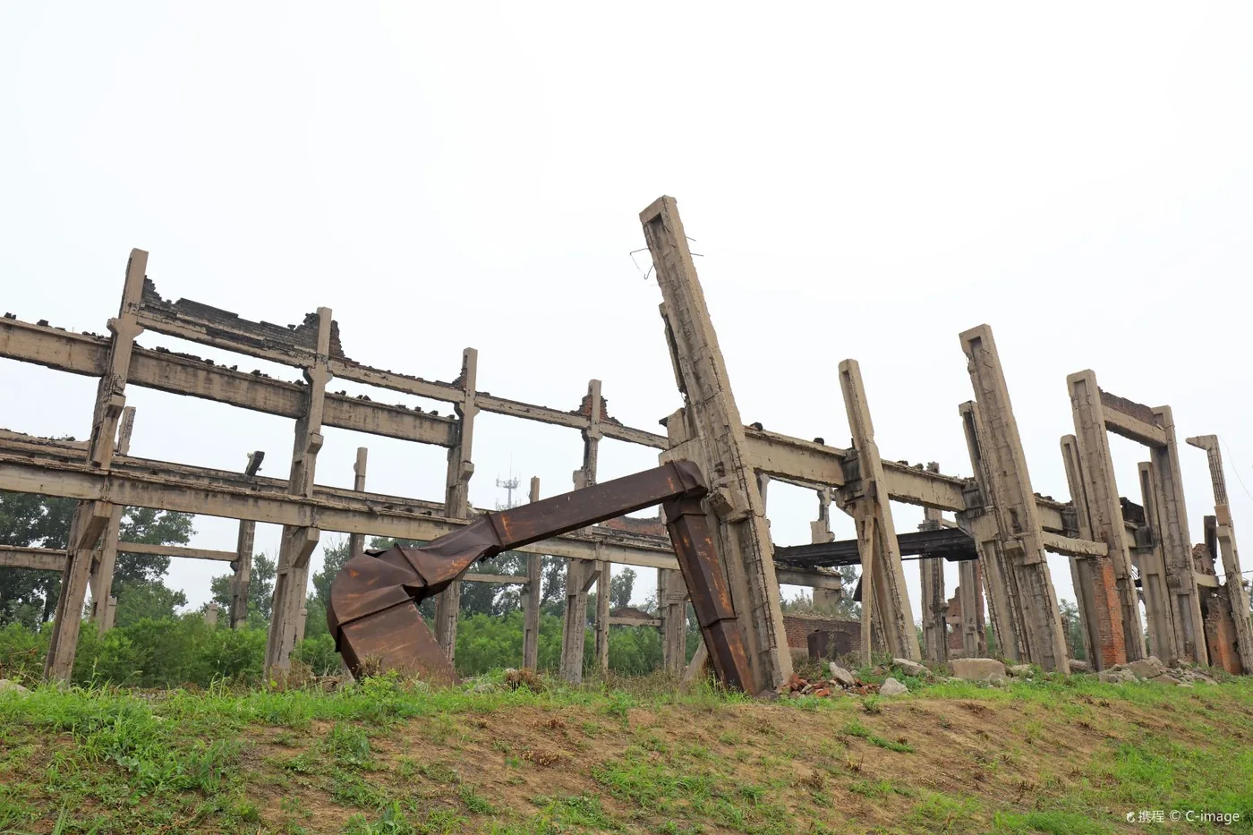 唐山地震遗址纪念公园风景图片