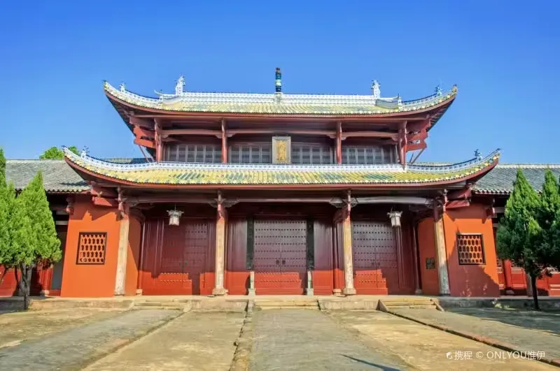 赣州文庙实景图片