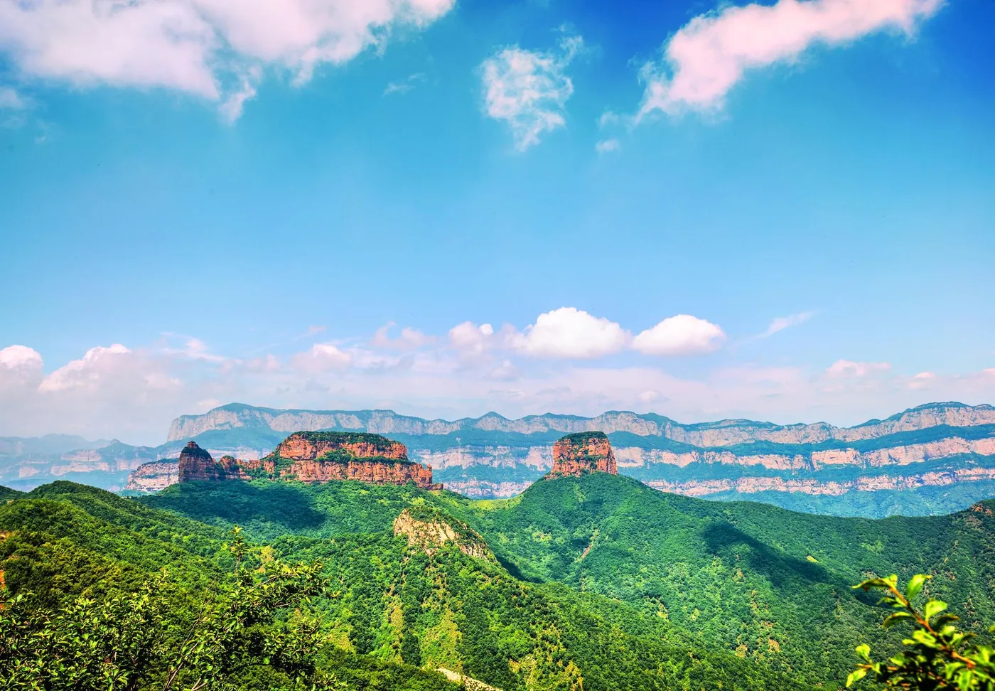 嶂石岩风景图片