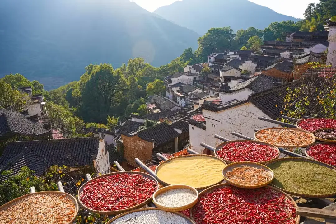 婺源篁岭景区风景图片