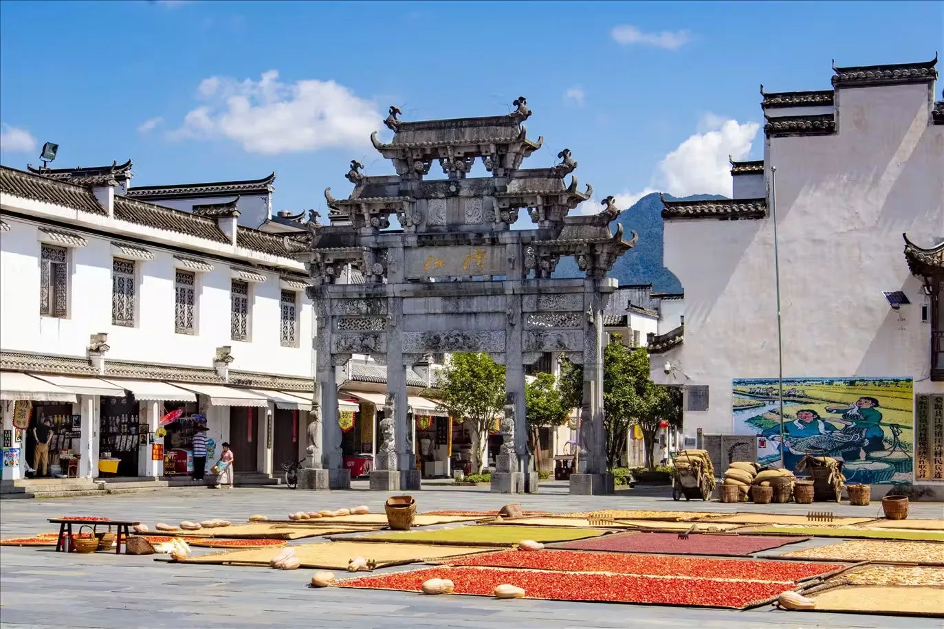 江湾景区风景图片