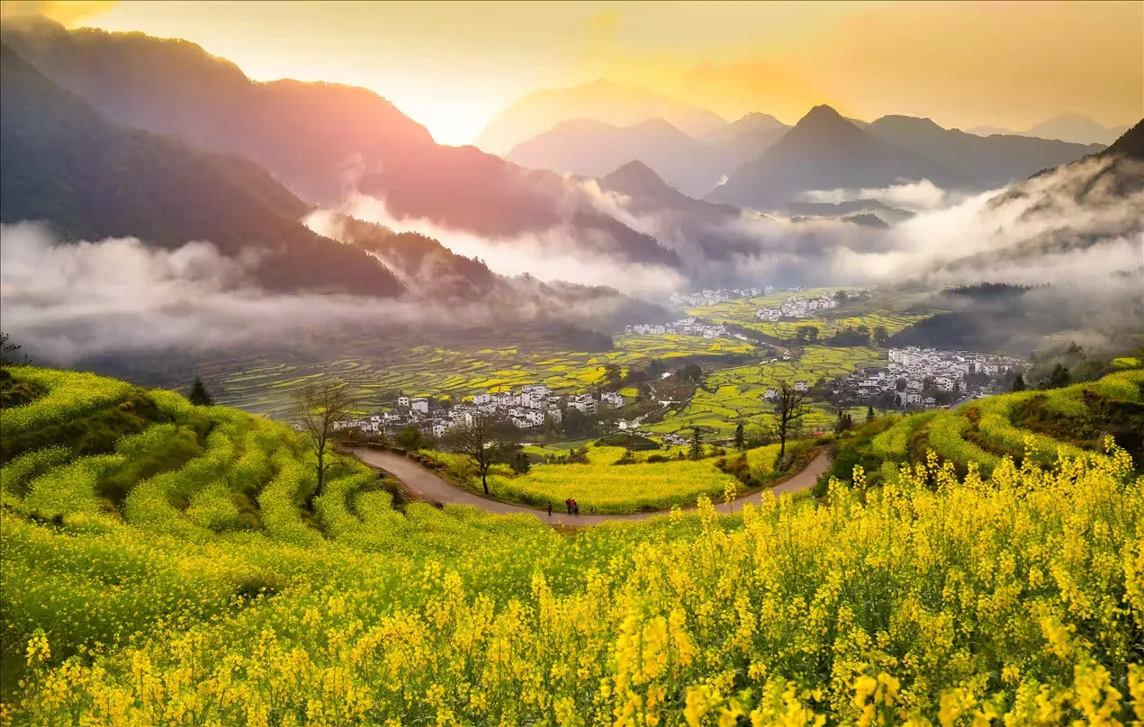 江岭景区风景图片