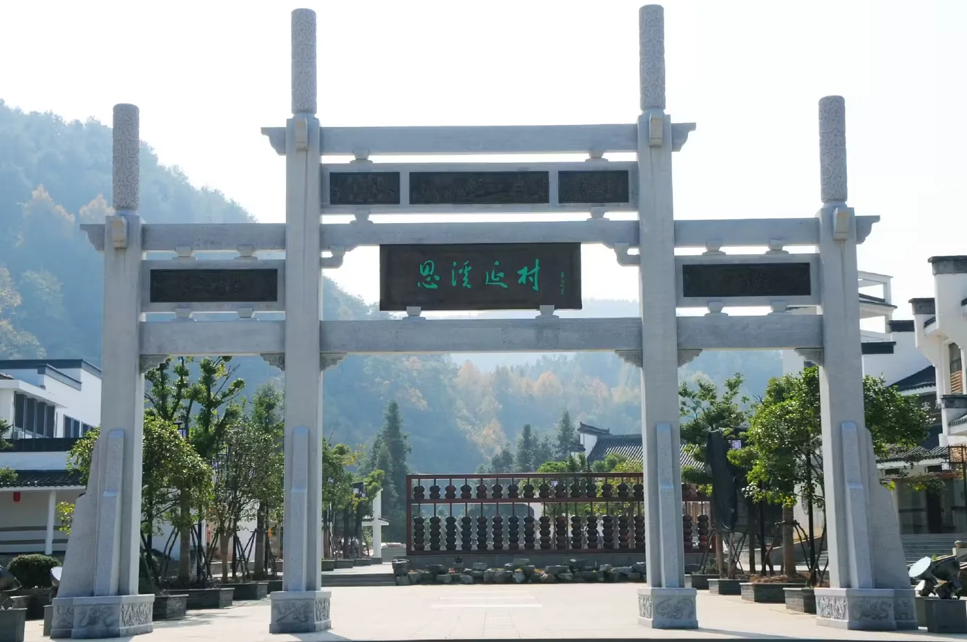 思溪延村景区风景图片