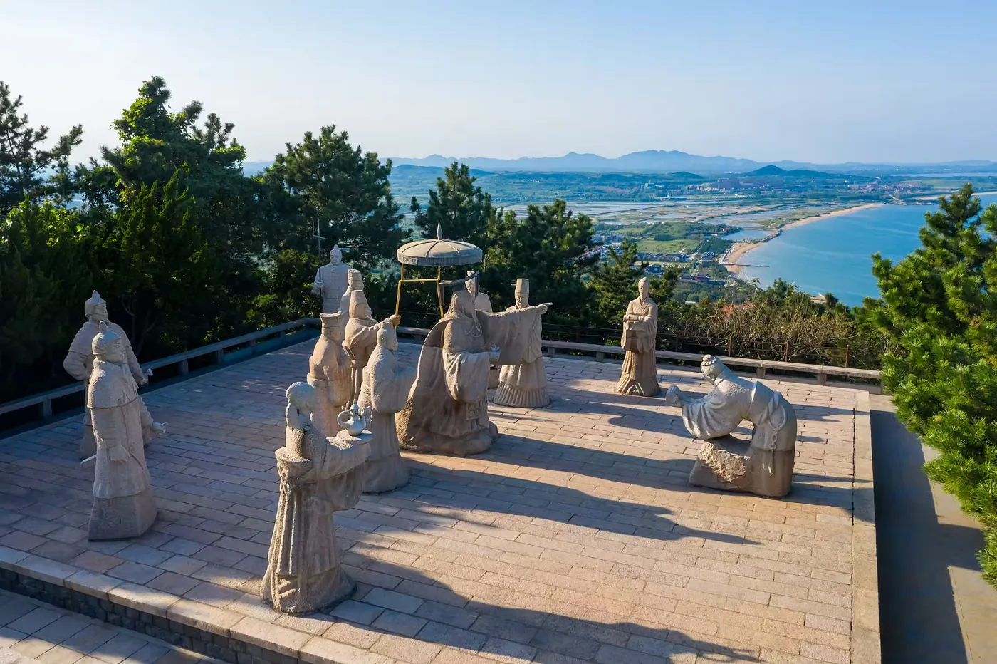 琅琊台风景区实景图片