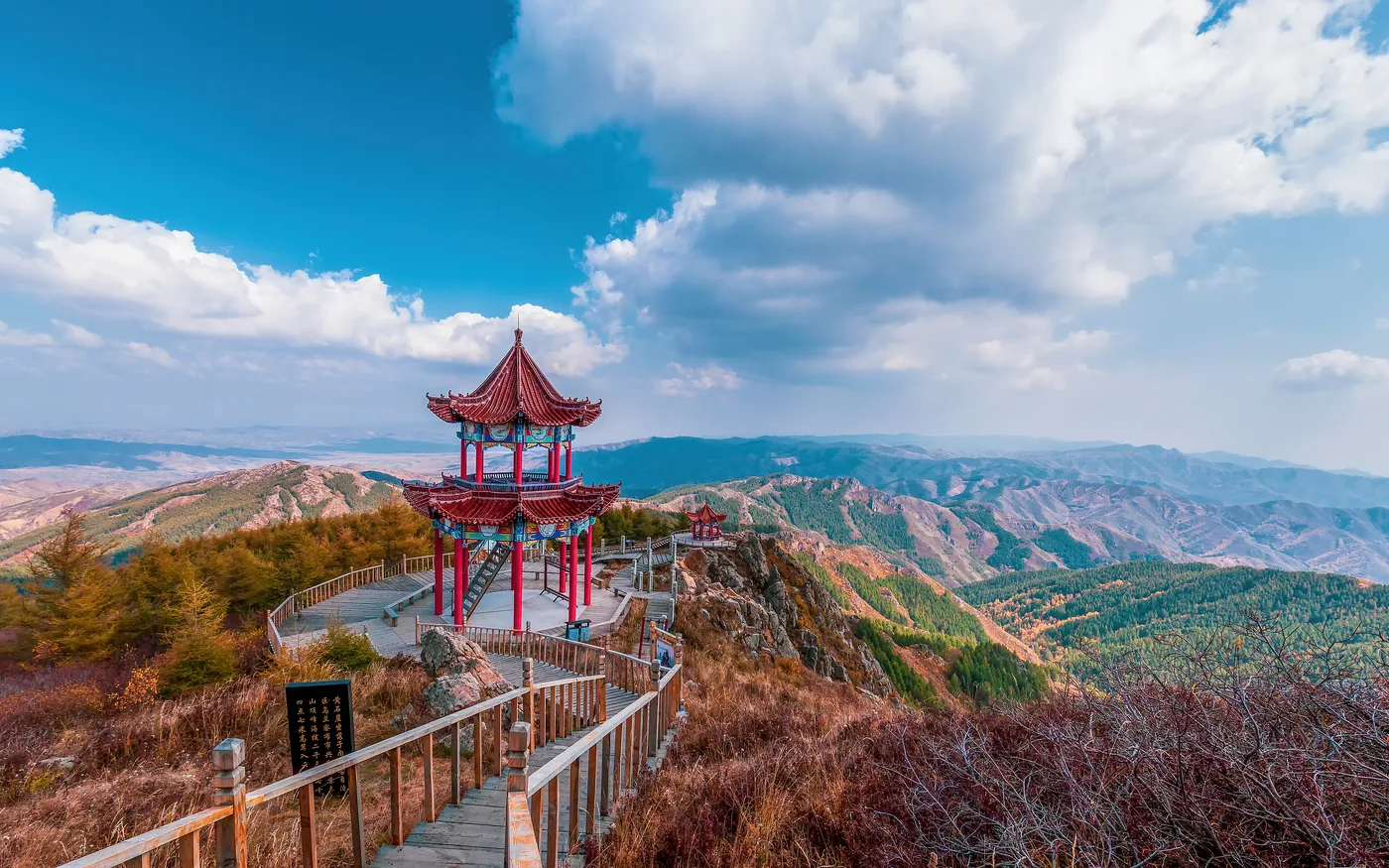 苏木山森林公园实景图片