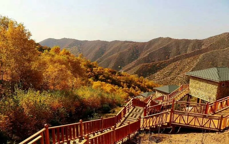 林胡古塞风景图片