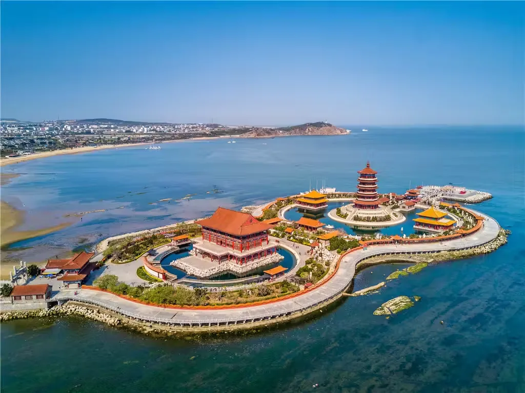 蓬莱八仙过海景区实景图片