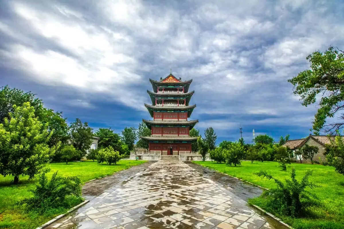 杨家埠民间艺术大观园实景图片