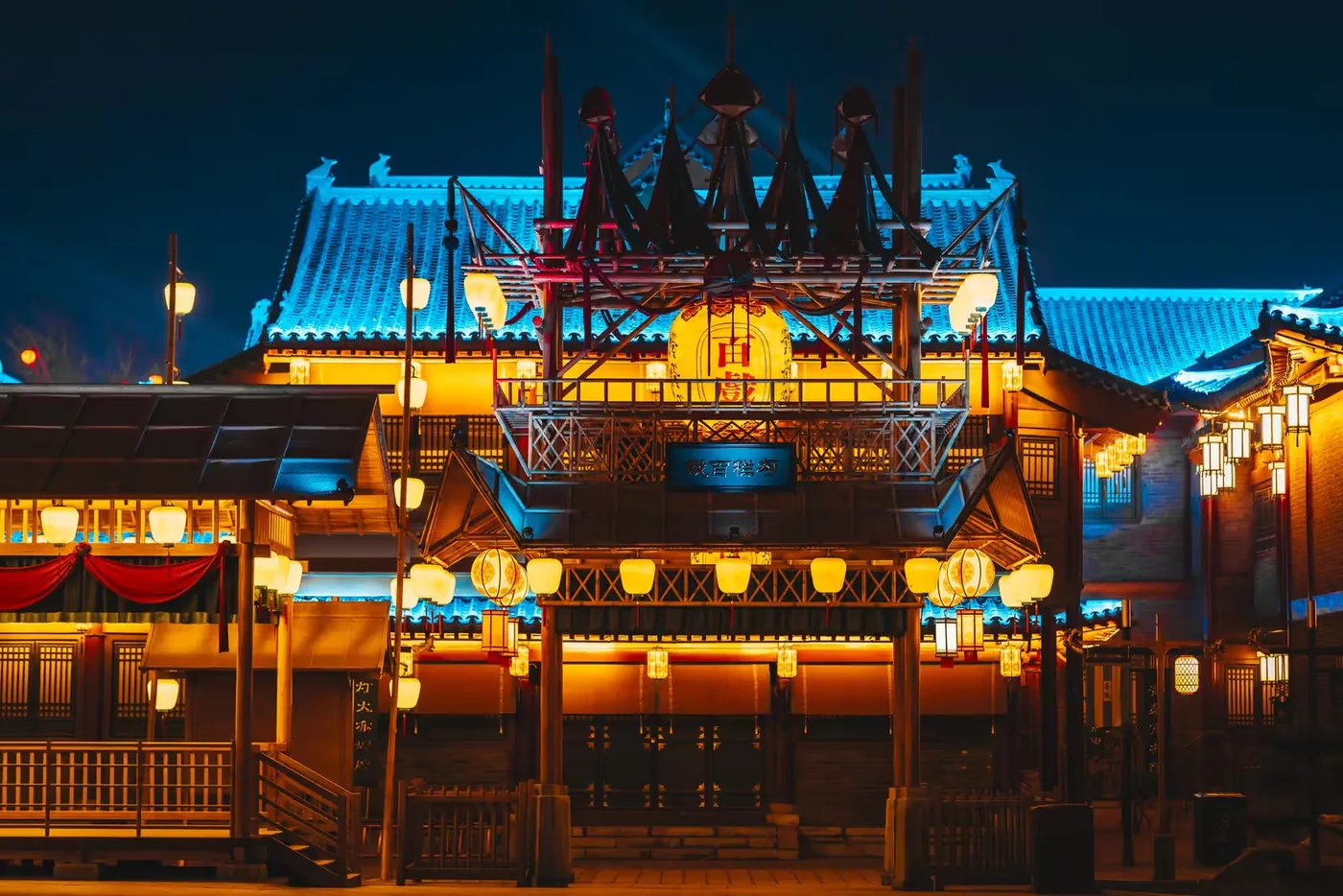 白佛山实景图片