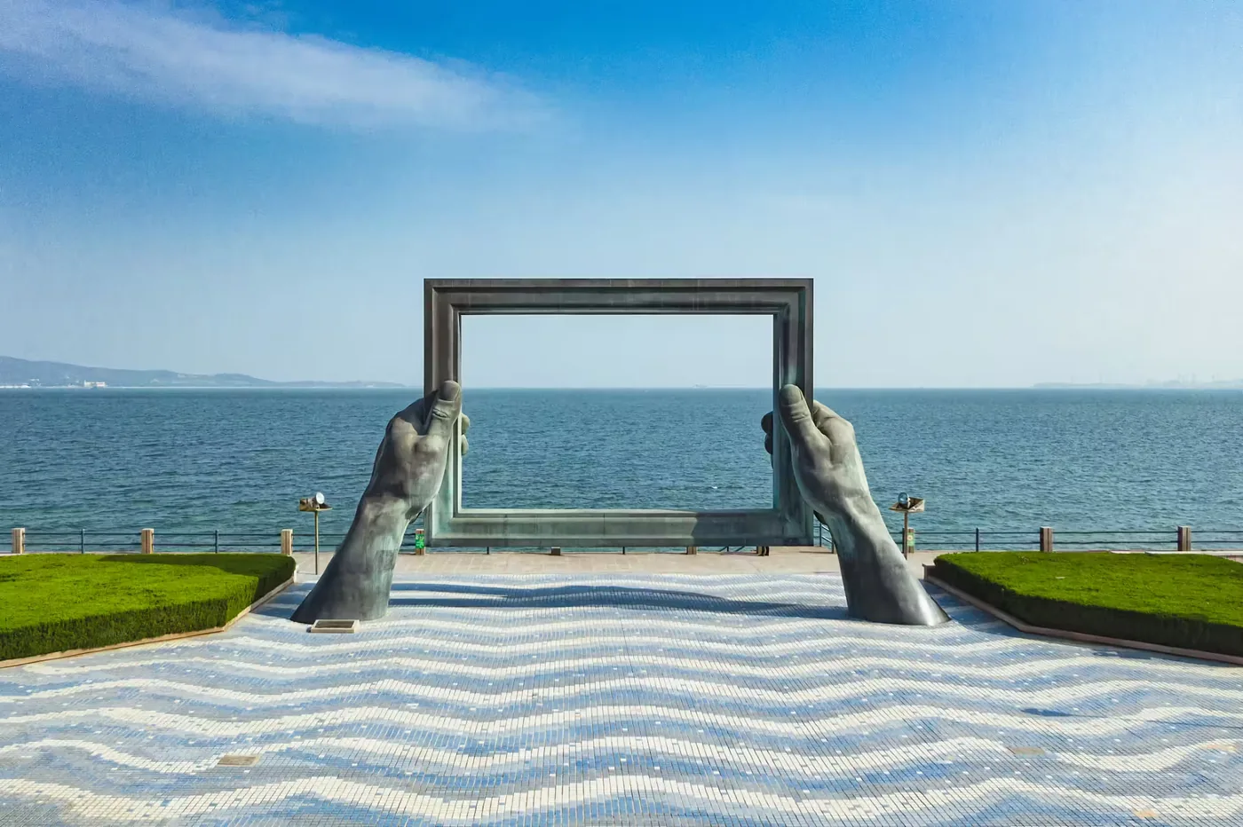 威海公园实景图片
