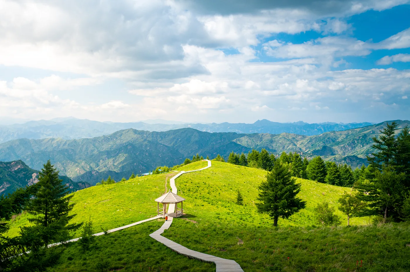 五岳寨风景图片