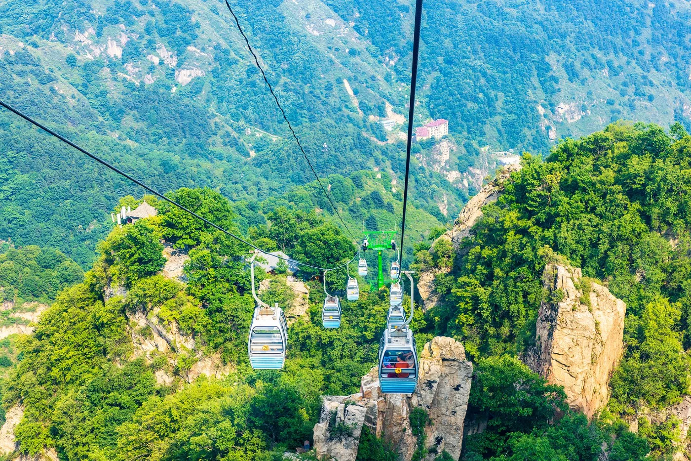 五岳寨风景图片