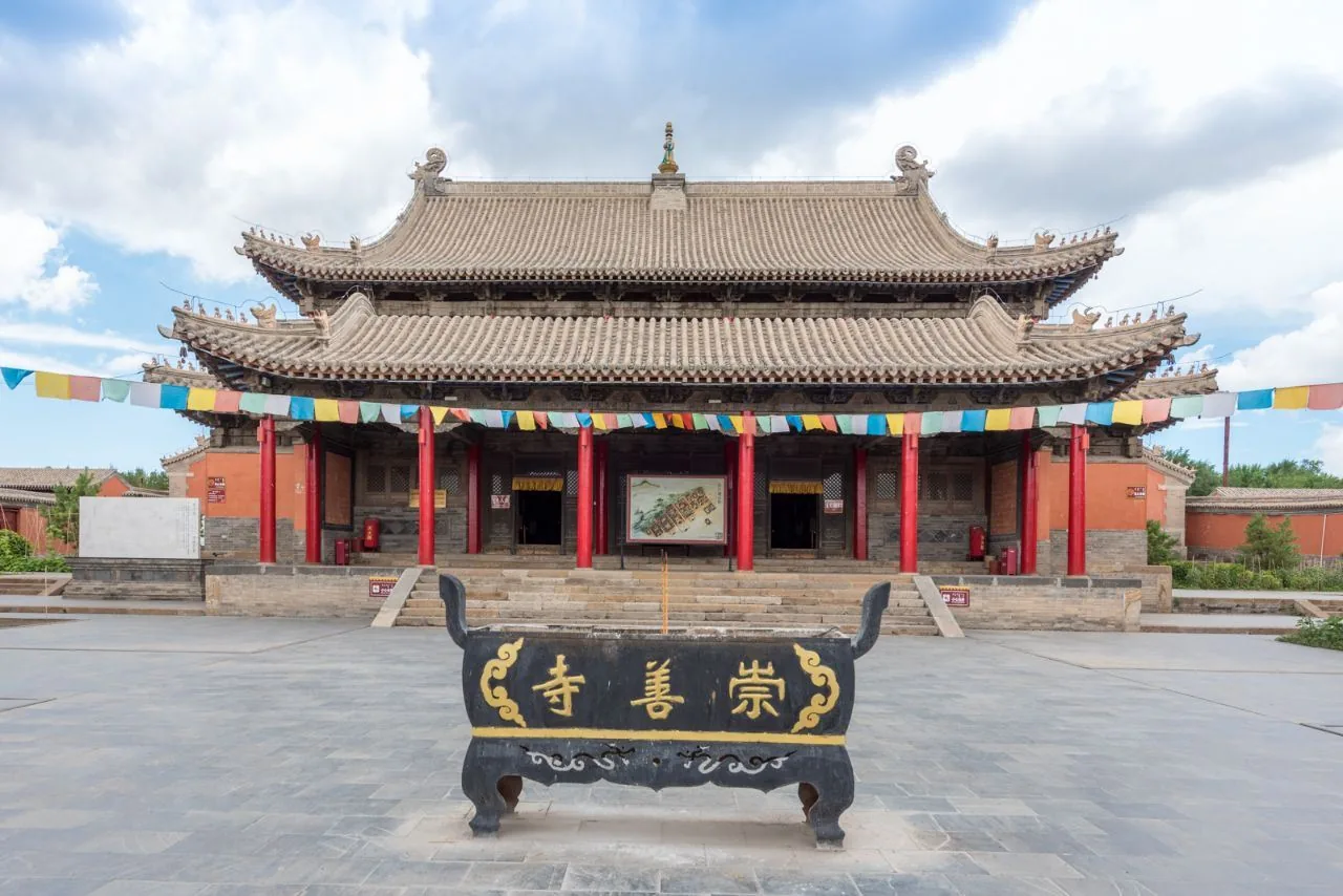 贝子庙风景图片