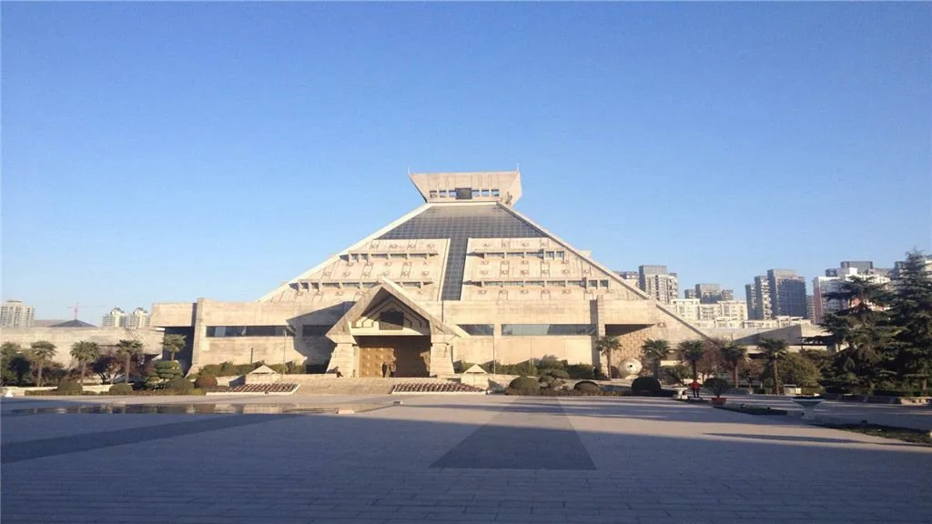 河南博物院风景图片
