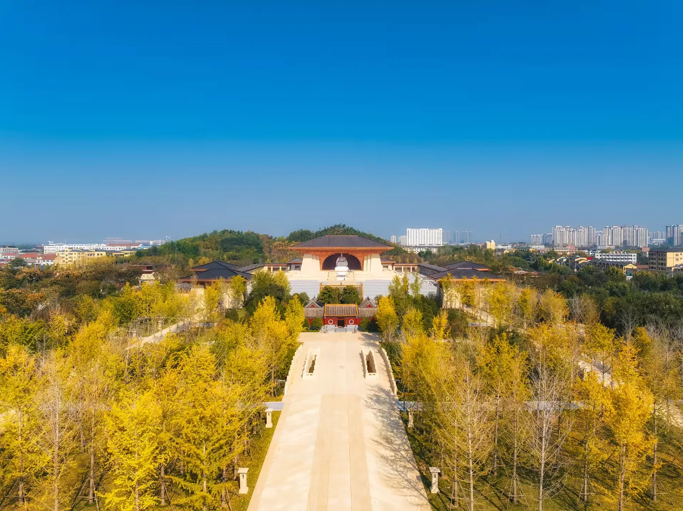 黄帝故里景区实景图片
