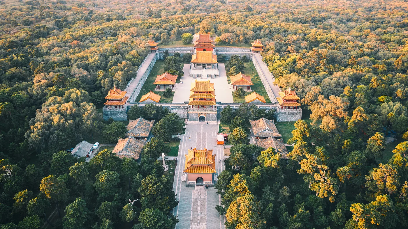 北陵公园实景图片