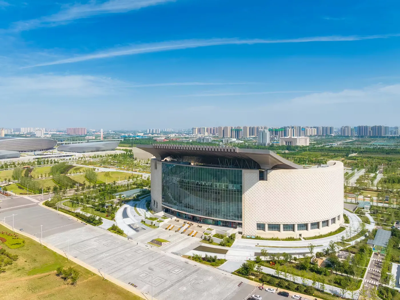 郑州博物馆实景图片