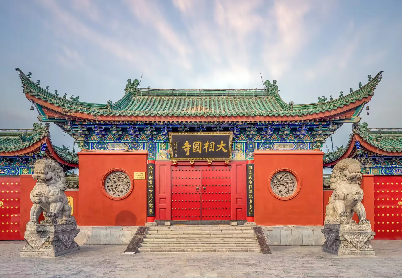 大相国寺实景图片
