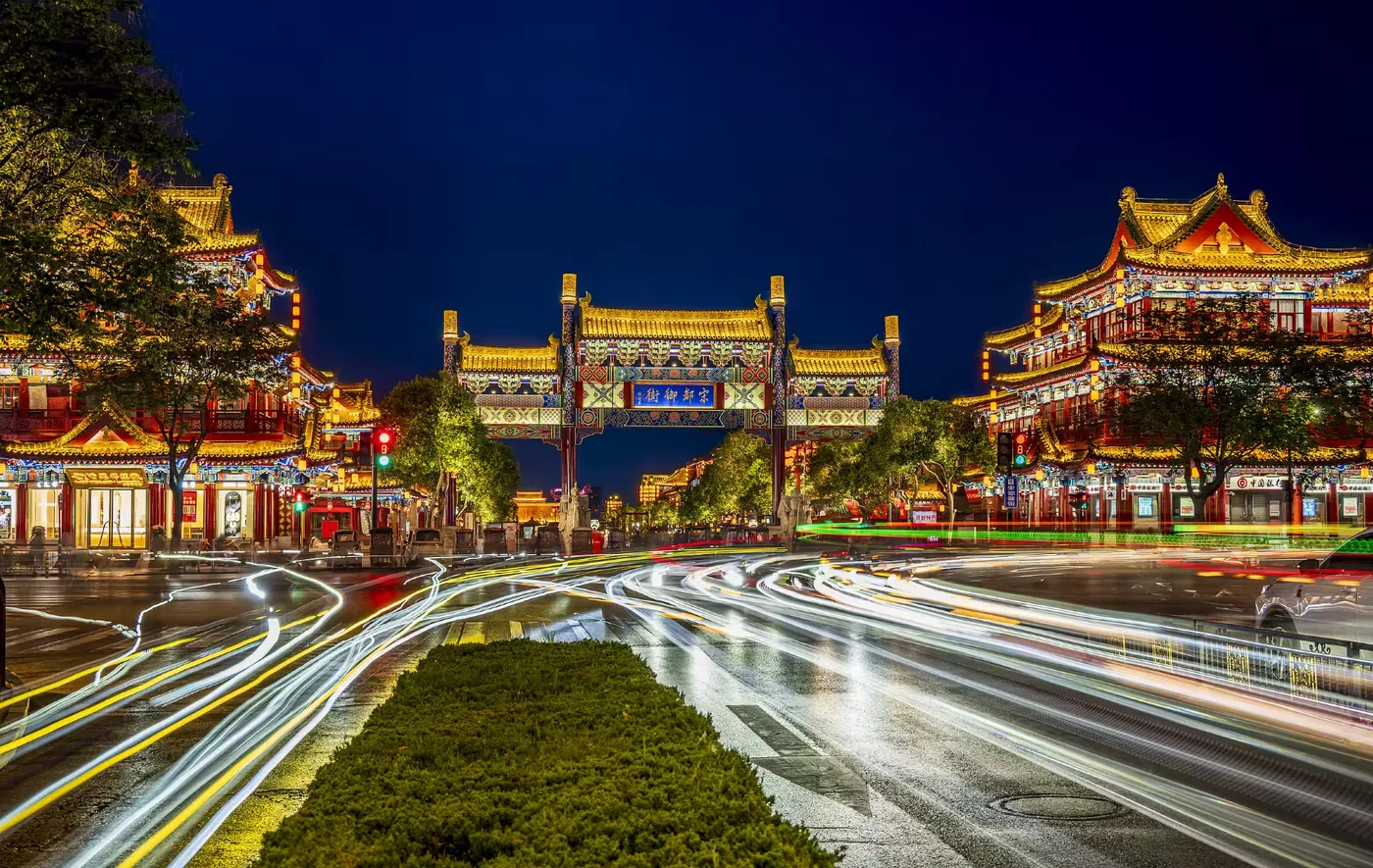宋都御街实景图片